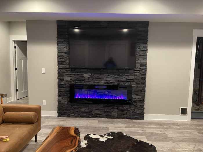 Modular fireplace surround furniture