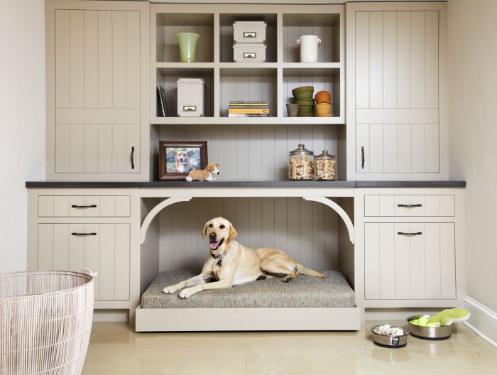 15 Pet-Friendly Interior Design Ideas Your Furry Friend Will Love Corner pet bed furniture for living room