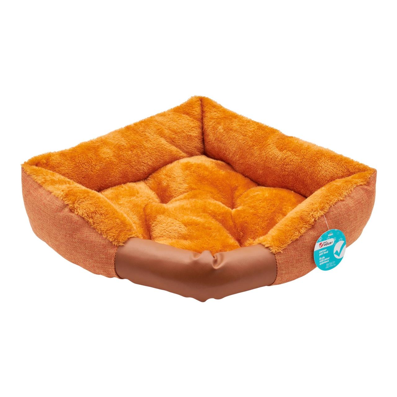 Giant Value Corner Pet Bed, 21.2-in – Giant Tiger Giant Value Corner Pet Bed, 21.2-in – Giant Tiger
