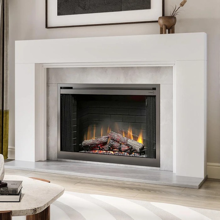 Modular fireplace surround furniture